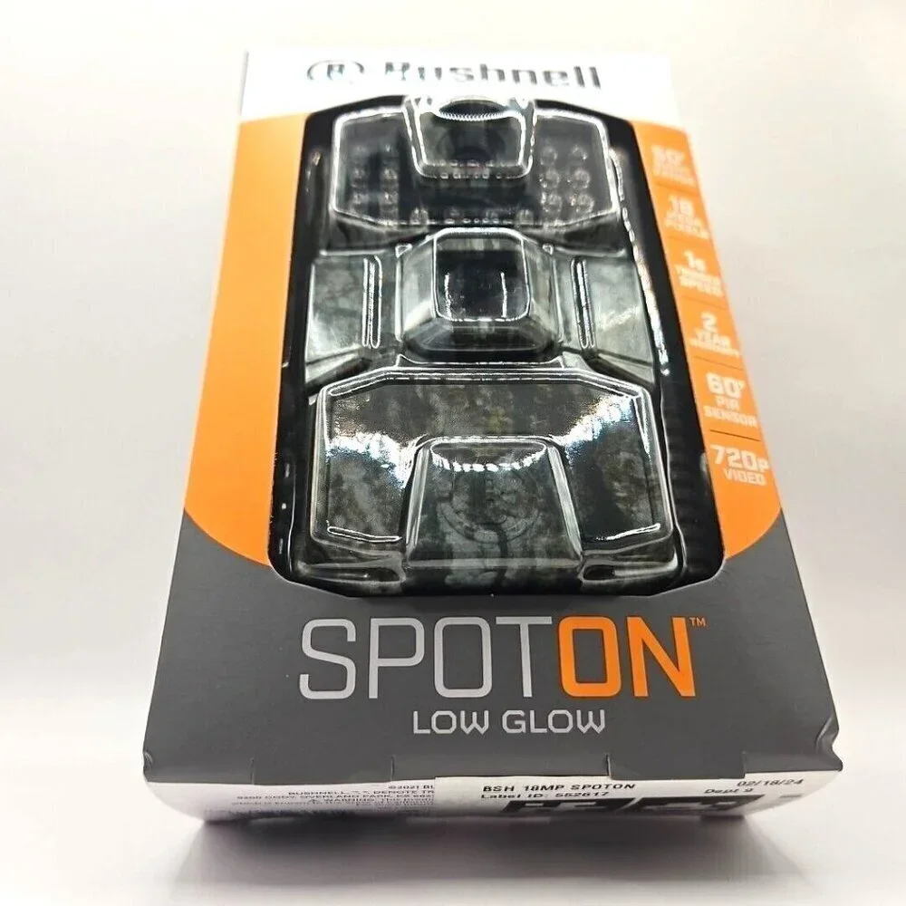 Bushnell‎ 66061WM 720p 18MP Spot On Low Glow Trail Camera 18MP 50' Range NWT